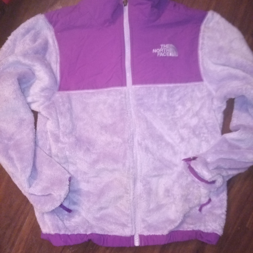 The North Face Kids Lavender and Purple Fleece Jacket